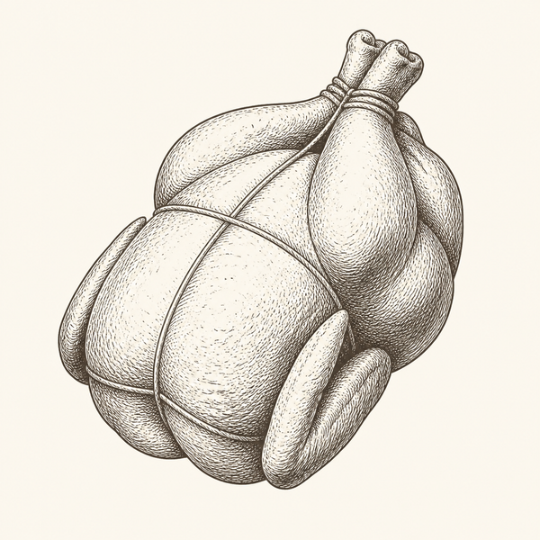 Trussed whole chicken — top expertise icon