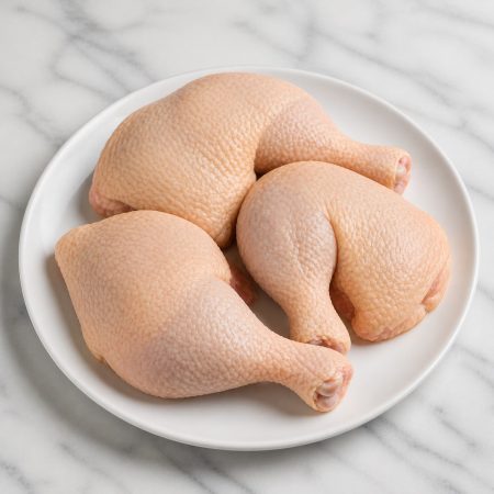 Raw bulk chicken Maryland leg quarters, supreme grade (bone-in, skin-on) — Premium Poultry